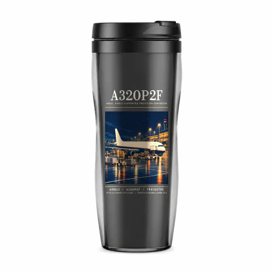 Airbus A320P2F - Poster - Plastic (No Holder) - Gray