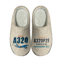 Thumbnail for Airbus A320P2F - Slippers - Cotton - Cartoon - Beige