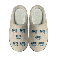 Thumbnail for Airbus A320P2F - Slippers - Cotton - Cartoon Pattern - Beige