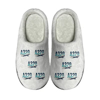 Thumbnail for Airbus A320P2F - Slippers - Cotton - Original Pattern - White