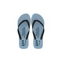 Thumbnail for Airbus A320P2F - Slippers - Flip Flops - Cartoon - Light Blue