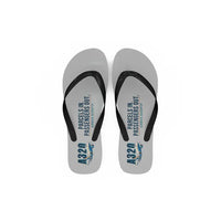Thumbnail for Airbus A320P2F - Slippers - Flip Flops - Cartoon - Light Gray