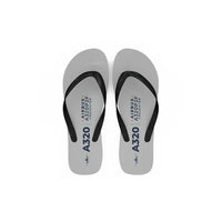 Thumbnail for Airbus A320P2F - Slippers - Flip Flops - Heritage - Light Gray