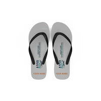Thumbnail for Airbus A320P2F - Slippers - Flip Flops - Original + Name - Light Gray