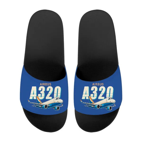 Airbus A320P2F - Slippers - Sport - Cartoon - Blue