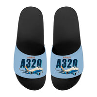 Thumbnail for Airbus A320P2F - Slippers - Sport - Cartoon - Light Blue