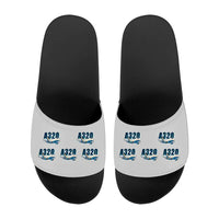 Thumbnail for Airbus A320P2F - Slippers - Sport - Cartoon Pattern - Light Gray