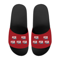 Thumbnail for Airbus A320P2F - Slippers - Sport - Cartoon Pattern - Red
