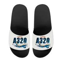 Thumbnail for Airbus A320P2F - Slippers - Sport - Cartoon - White