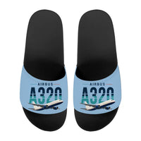 Thumbnail for Airbus A320P2F - Slippers - Sport - Original - Light Blue