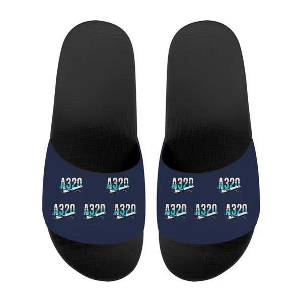 Airbus A320P2F - Slippers - Sport - Original Pattern - Navy Blue