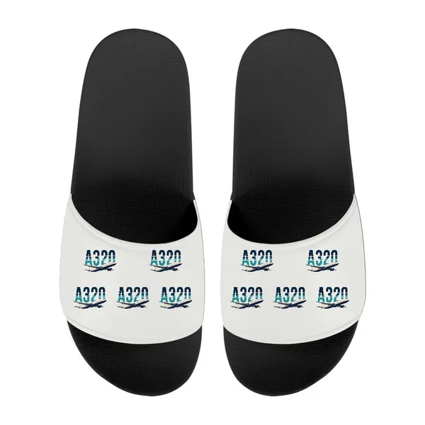 Airbus A320P2F - Slippers - Sport - Original Pattern - White