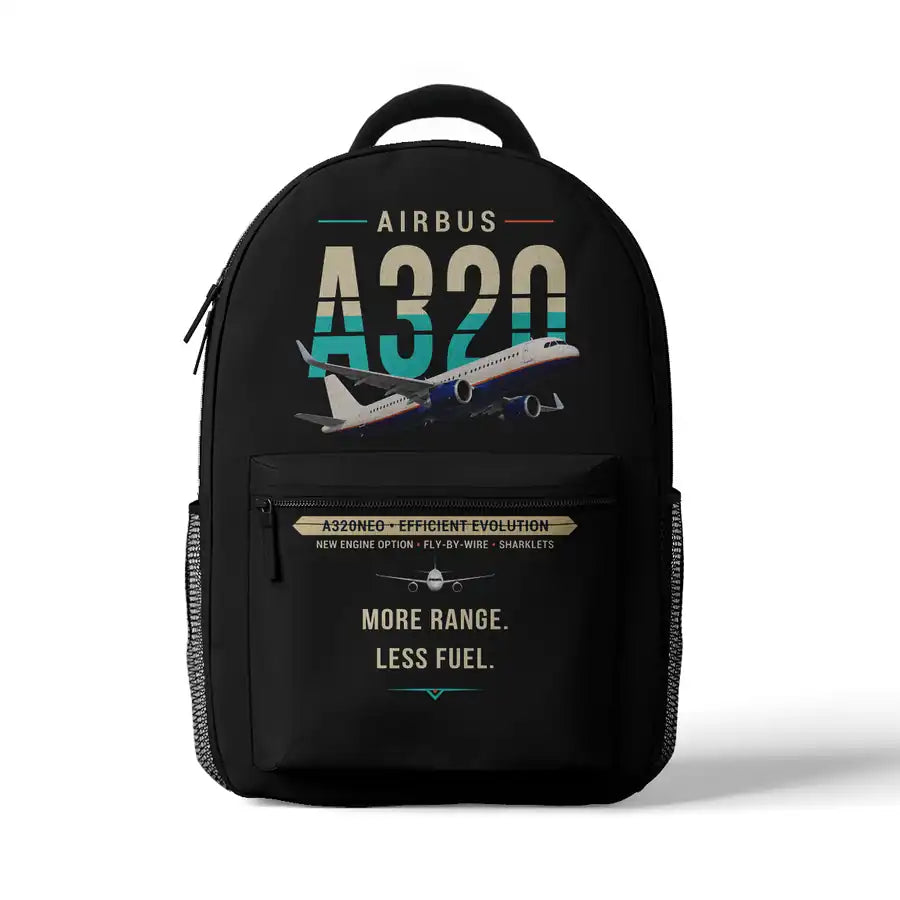 Airbus A320neo - 3D Backpack - Original - Black