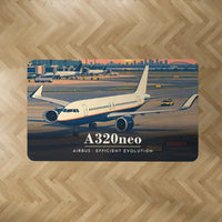 Thumbnail for Airbus A320neo - 3D - Rectangle Carpet - Full Print