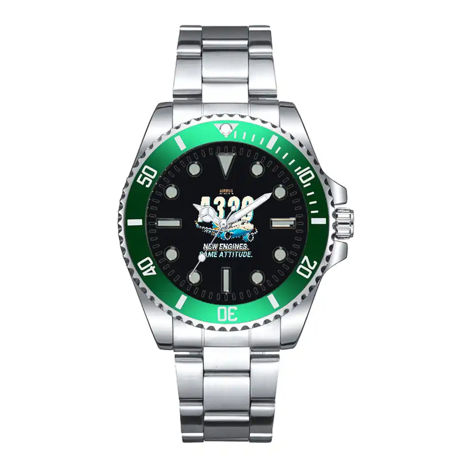 Airbus A320neo - Cartoon - Premium Diver - Green