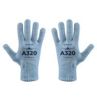 Thumbnail for Airbus A320neo - Gloves - Full - Heritage + Name - Light Blue