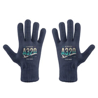 Thumbnail for Airbus A320neo - Gloves - Full - Original + Name - Navy Blue