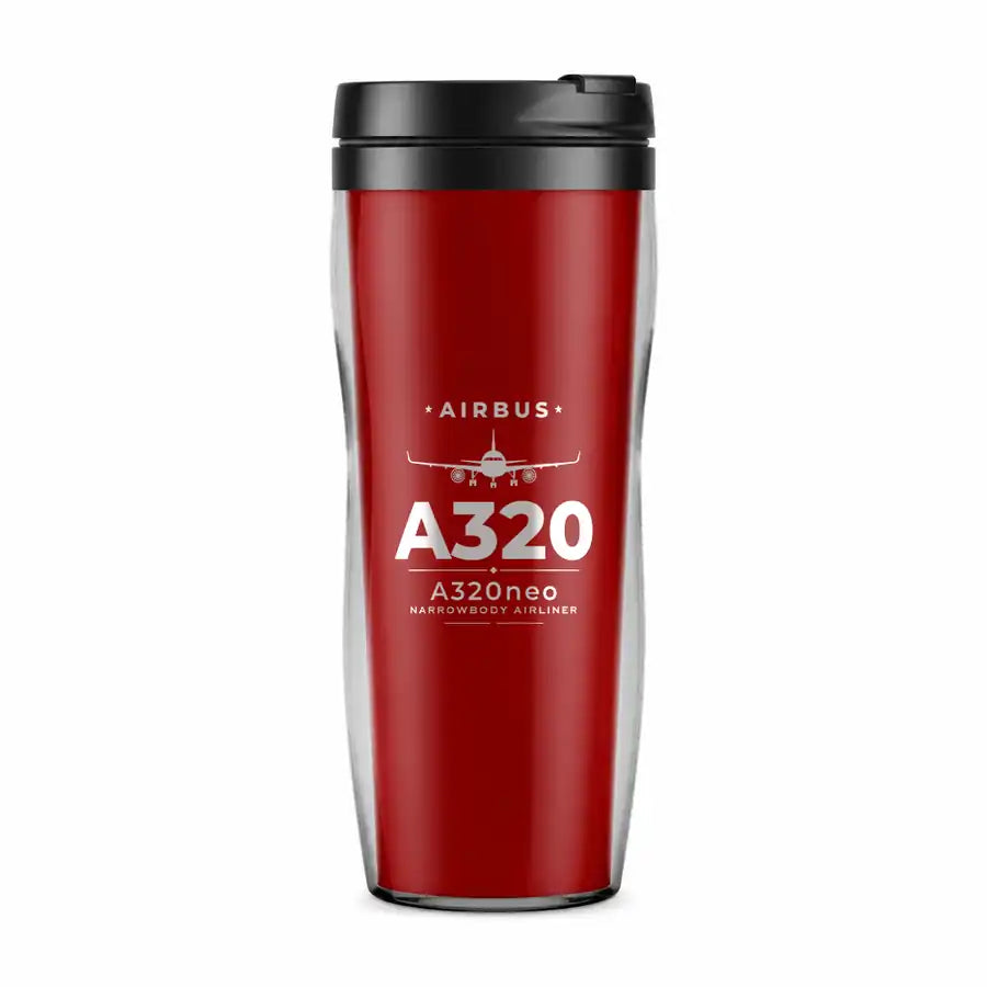 Airbus A320neo - Heritage - Plastic (No Holder) - Red