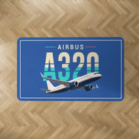 Thumbnail for Airbus A320neo - Original - Rectangle Carpet - Blue