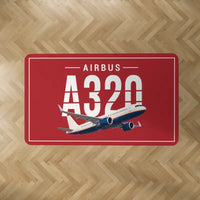 Thumbnail for Airbus A320neo - Original - Rectangle Carpet - Red