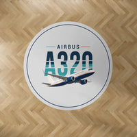 Thumbnail for Airbus A320neo - Original - Round Carpet - Light Gray