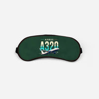 Thumbnail for Airbus A320neo - Original - Sleep Mask - Dark Green