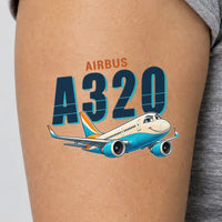 Thumbnail for Airbus A320neo - Tattoo - Cartoon