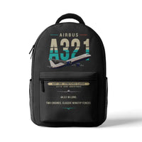 Thumbnail for Airbus A321 - 3D Backpack - Original - Gray