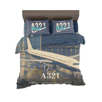 Thumbnail for Airbus A321 - 3D - Bedding Set - Full Print
