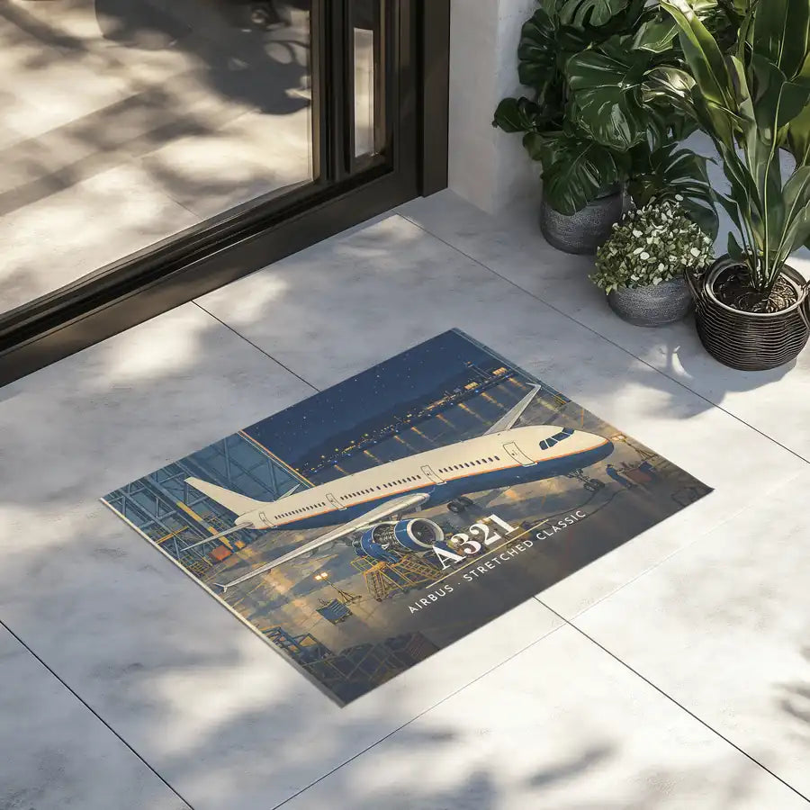 Airbus A321 - 3D - Door Mat