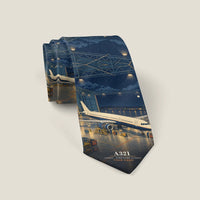 Thumbnail for Airbus A321 - 3D + Name - Tie - Full Print