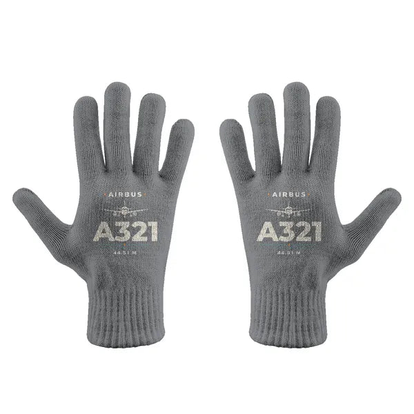 Airbus A321 - Gloves - Full - Heritage - Gray