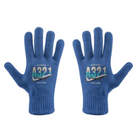 Thumbnail for Airbus A321 - Gloves - Full - Original + Name - Blue