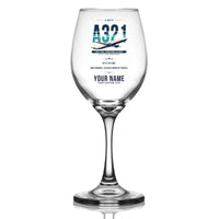 Thumbnail for Airbus A321 - Original + Name - Wine Glass