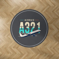Thumbnail for Airbus A321 - Original - Round Carpet - Dark Gray