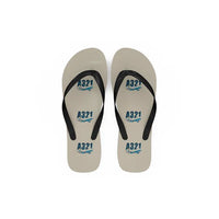 Thumbnail for Airbus A321 - Slippers - Flip Flops - Cartoon Pattern - Beige