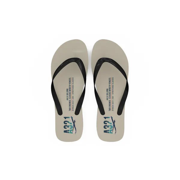 Airbus A321 - Slippers - Flip Flops - Original - Beige