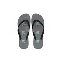Thumbnail for Airbus A321 - Slippers - Flip Flops - Original Pattern - Gray