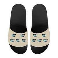Thumbnail for Airbus A321 - Slippers - Sport - Original Pattern - Beige
