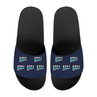Thumbnail for Airbus A321 - Slippers - Sport - Original Pattern - Navy Blue
