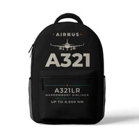 Thumbnail for Airbus A321LR - 3D Backpack - Heritage - Black