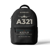 Thumbnail for Airbus A321LR - 3D Backpack - Heritage - Gray