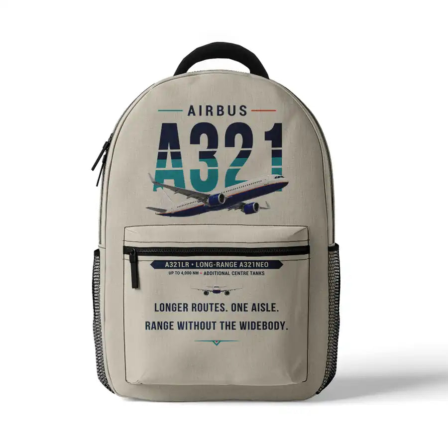 Airbus A321LR - 3D Backpack - Original - Beige
