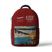Thumbnail for Airbus A321LR - 3D Backpack - Red