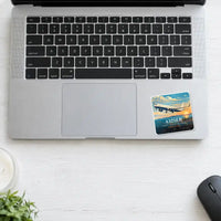 Thumbnail for Airbus A321LR - 3D + Name - Square Sticker - Laptop