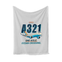 Thumbnail for Airbus A321LR - Cartoon - Blanket - Light Gray