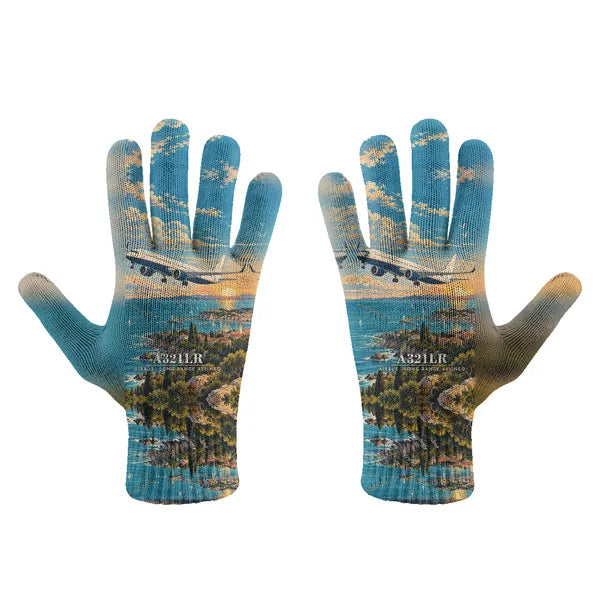 Airbus A321LR - Gloves - Full - 3D - Full Print