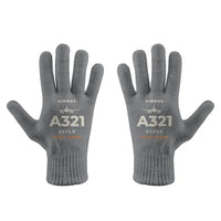 Thumbnail for Airbus A321LR - Gloves - Full - Heritage + Name - Gray