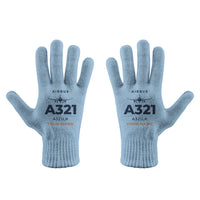 Thumbnail for Airbus A321LR - Gloves - Full - Heritage + Name - Light Blue