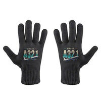Thumbnail for Airbus A321LR - Gloves - Full - Original - Black